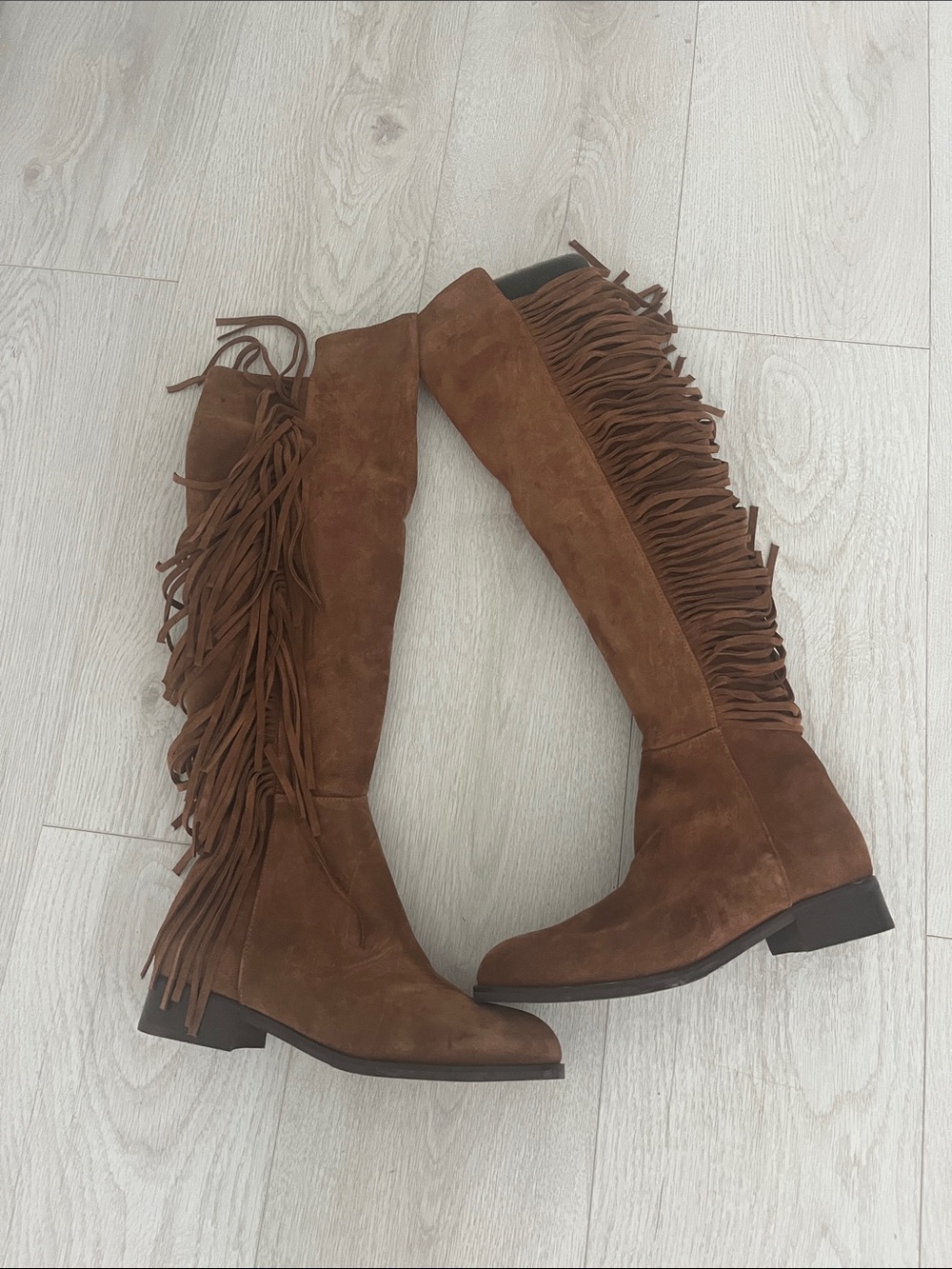 Western long boots